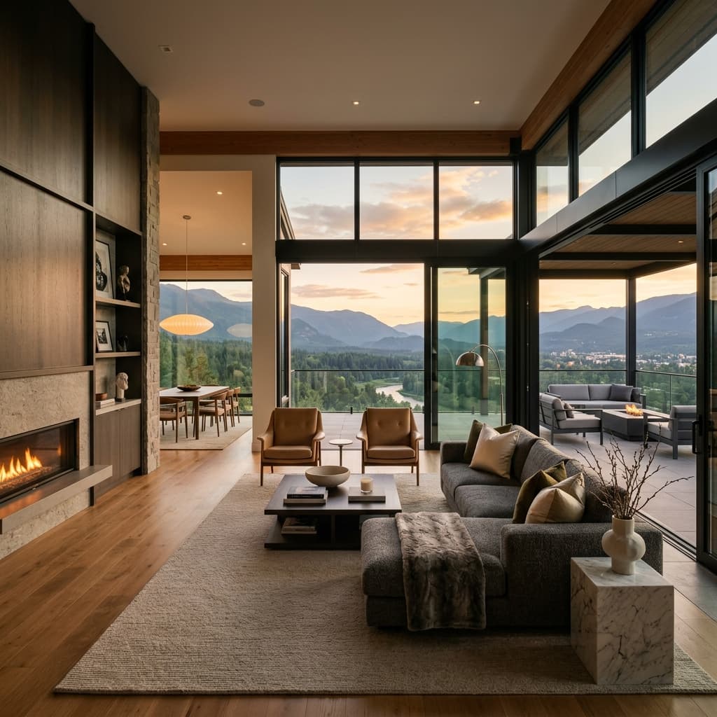 Luxury home interior